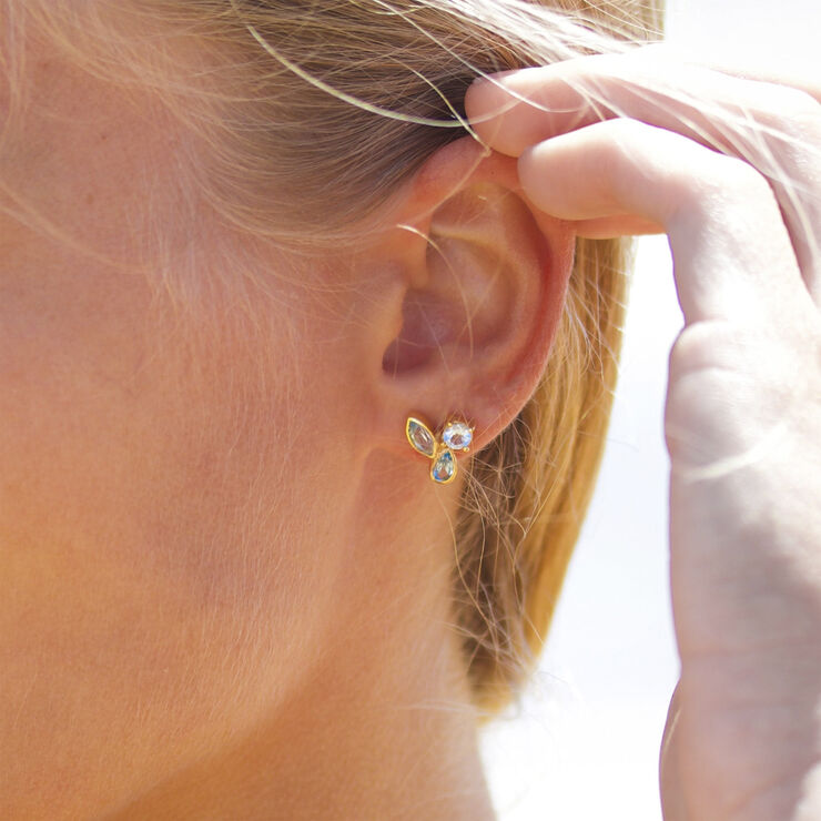 Water drop Splash earrings