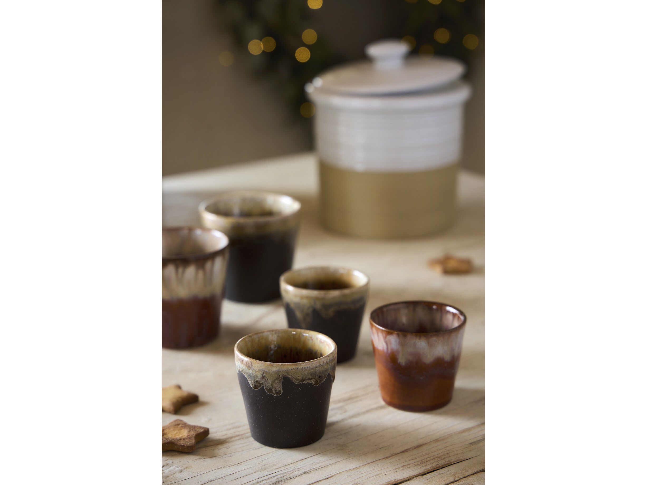 Espressokopp Poterie 7 cl 6,5 x 5,8 cm Mokka Stengods