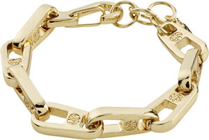 LOVE chain bracelet gold-plated