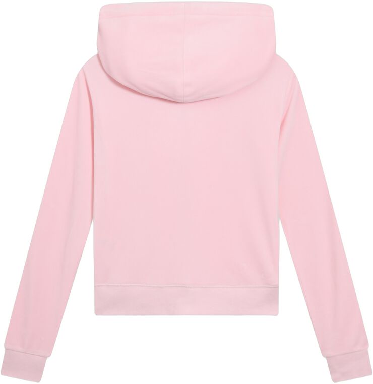 Robertson Classic Velour Zip Trough Hoodie