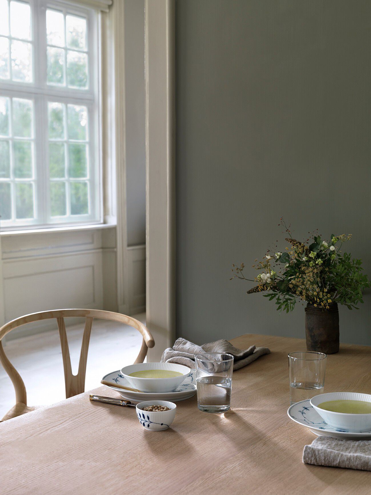 Blue Fluted Mega 15 cl sk&aring;l