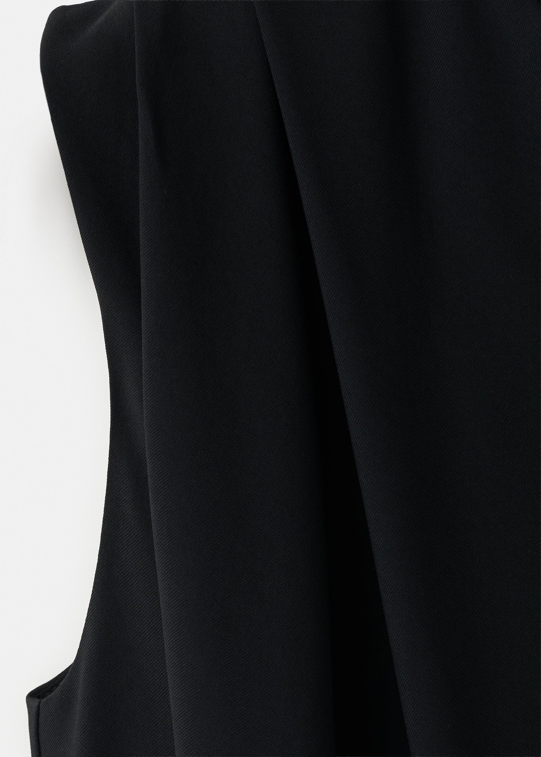 Straight-fit jumpsuit with belt