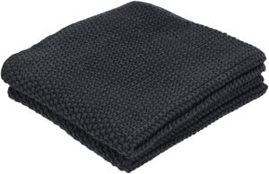 Diskdukar Knit 26 x 26 cm 2 st Grafit 100% ekologisk bomull