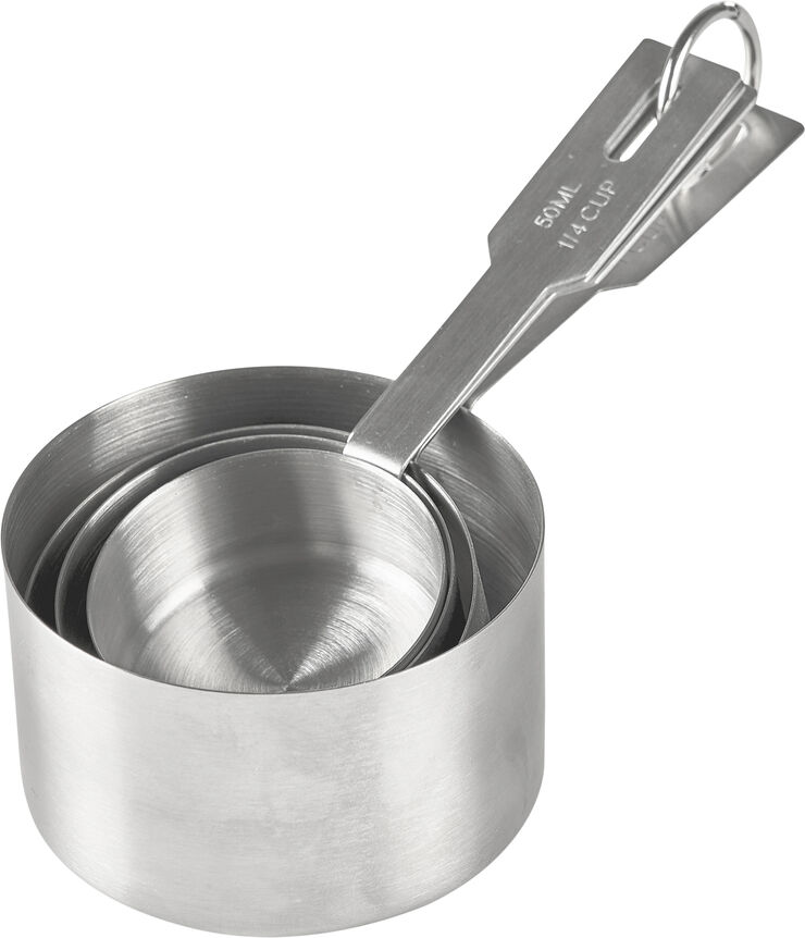 Måttsats 4 st stål Blomsterber