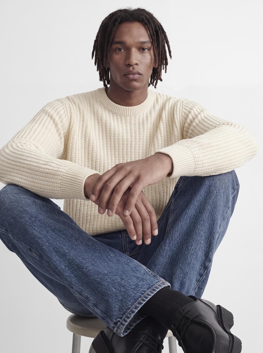 Jjjaxon Knit Crew Neck