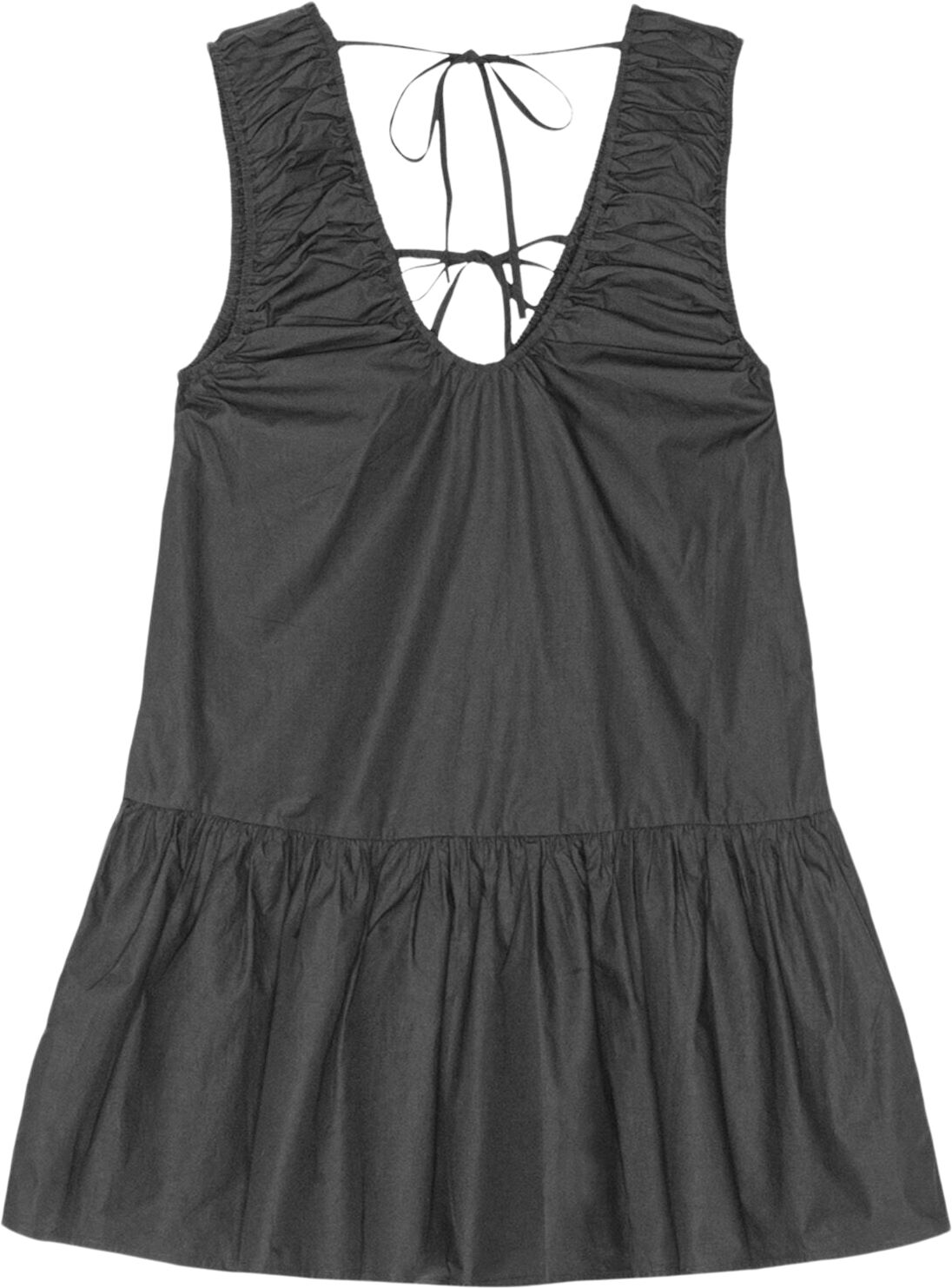 Cotton Poplin Mini Dress