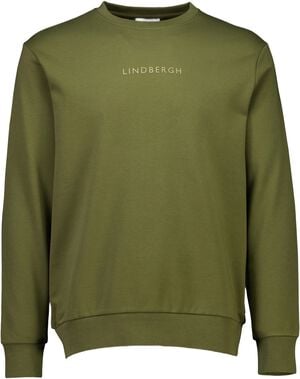 Logo chest print o-neck sweat