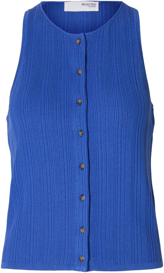 SLFTRIXIE SL KNIT BUTTON TOP