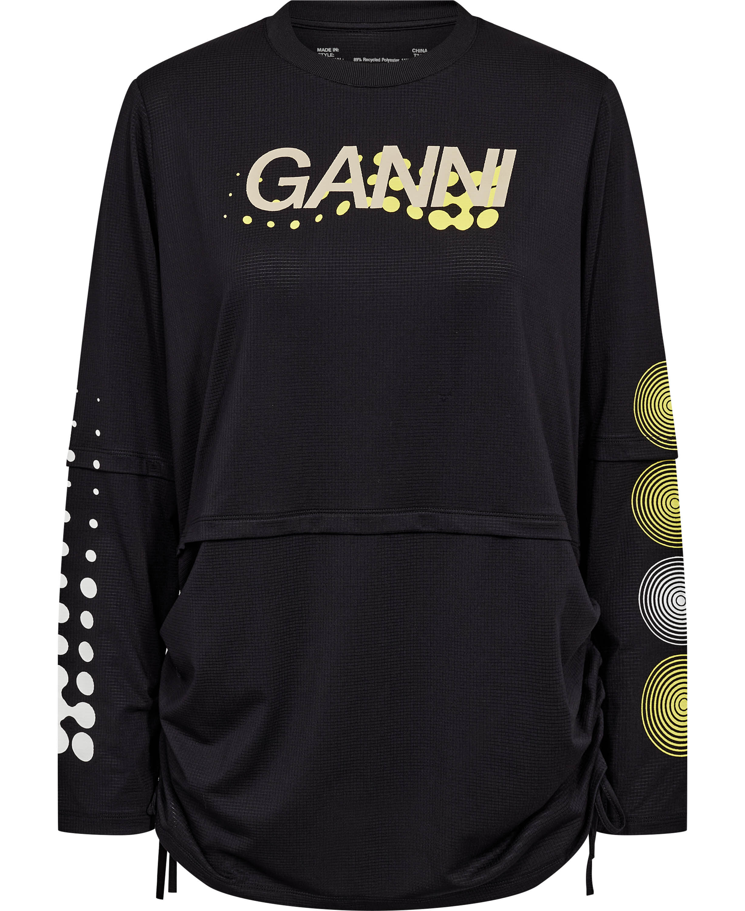 Active Mesh Layered Long Sleeve T-s
