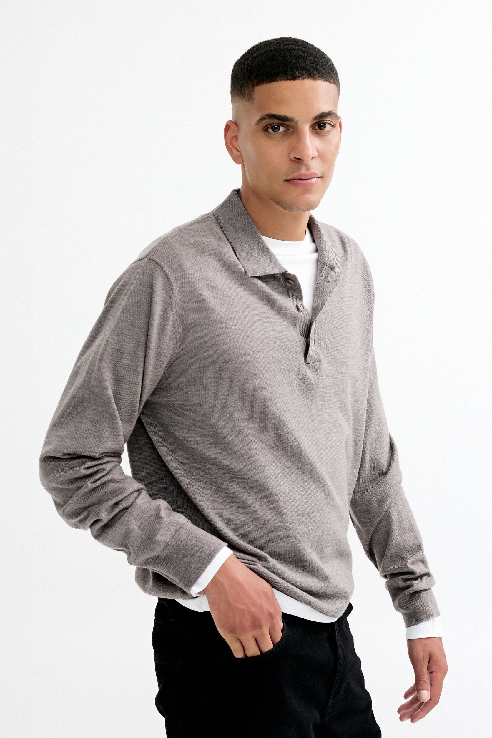 Morgan 6 Polo strik - 100% merinould RWS