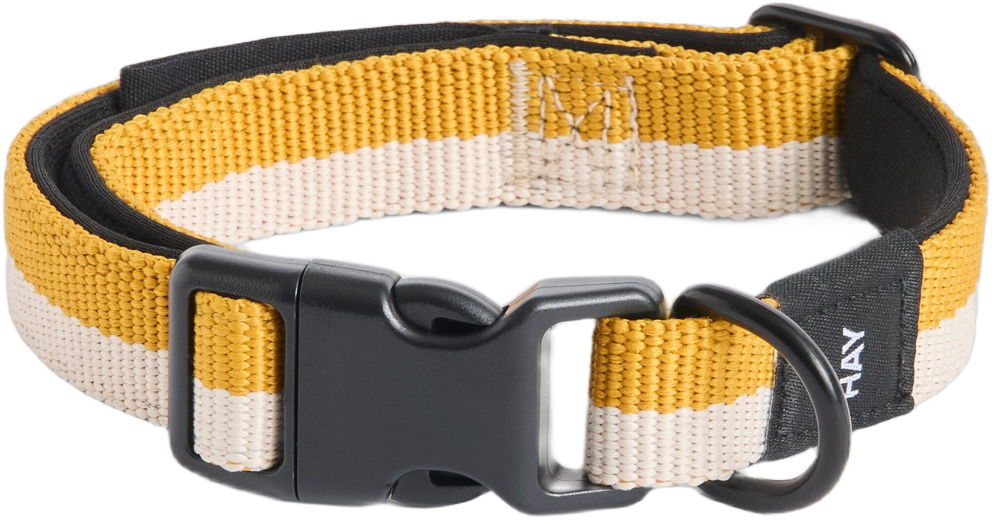 HAY Dogs Collar Flat-S/M-Off-white,