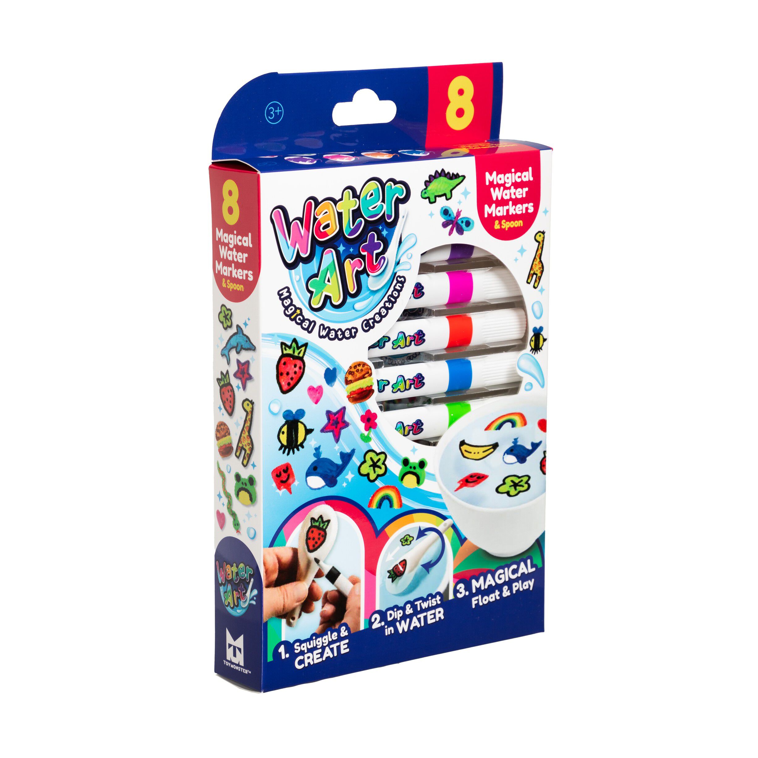 Water Art s&aelig;t m 8 tusser