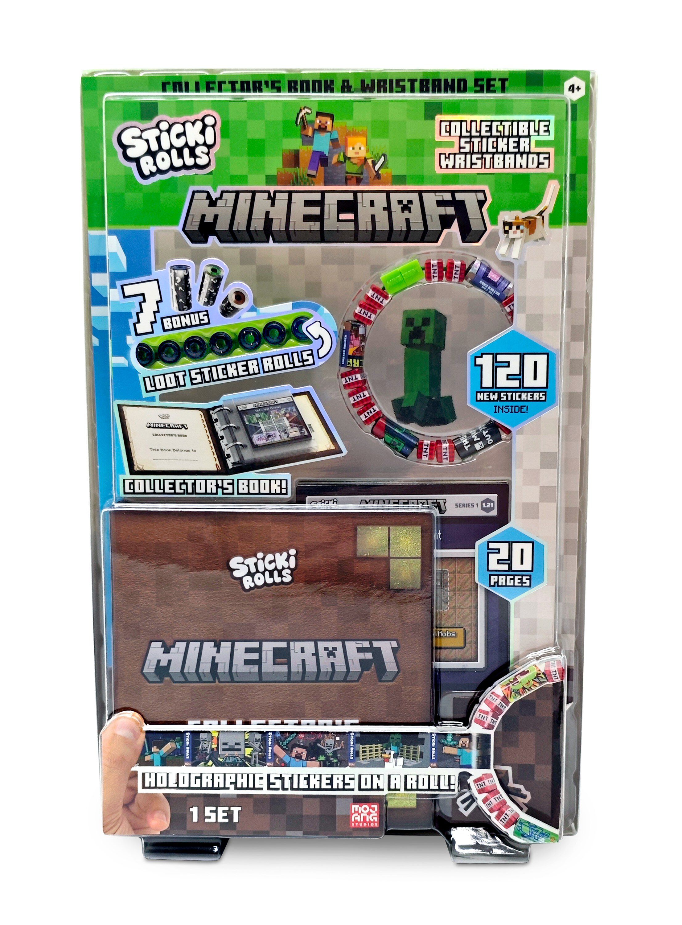 STICKI ROLLS BOOK MINECRAFT