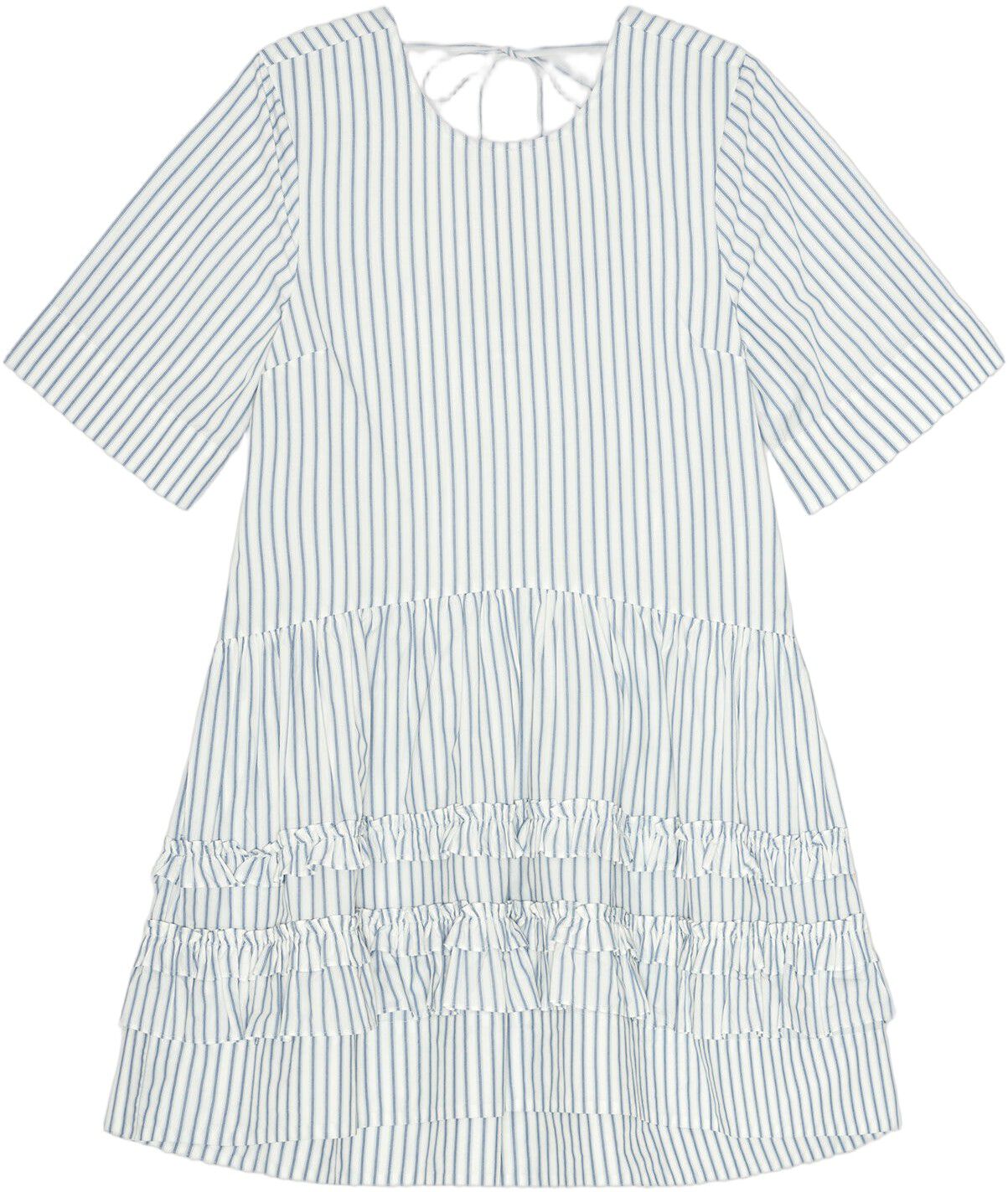 Stripe Cotton Mini Dress