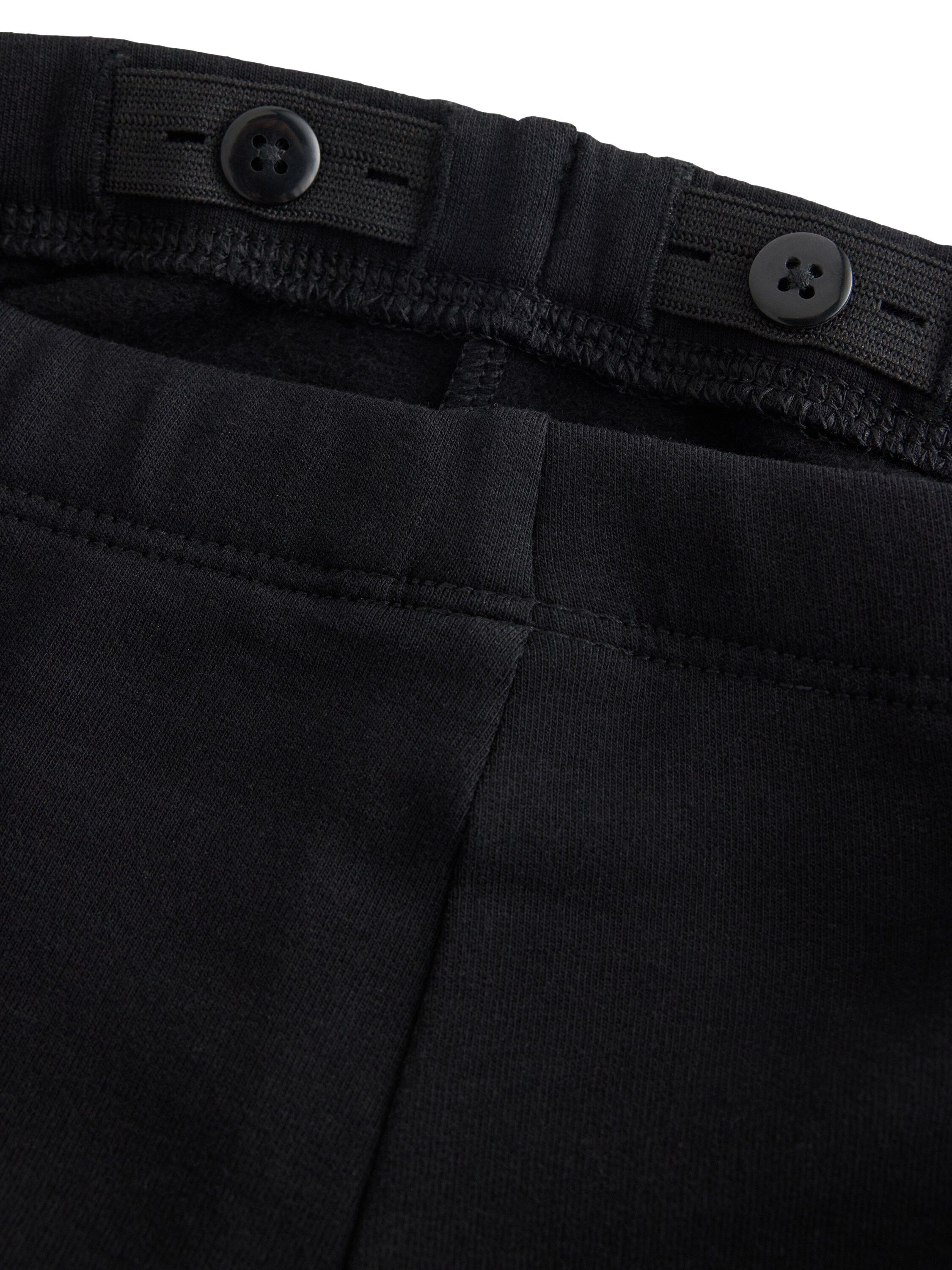 Flared leggings in soft cotton jers
