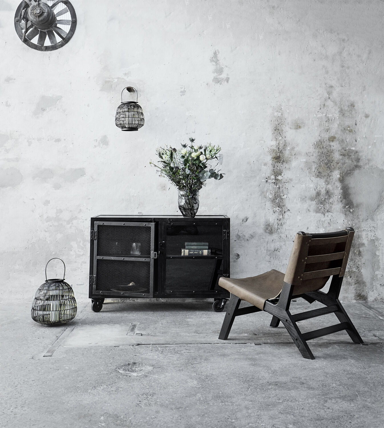 Lanterne Raito M - Kobberbrun