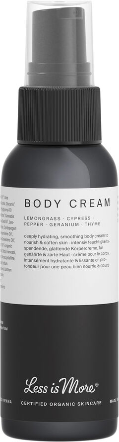 Organic Body Cream Lemongrass
