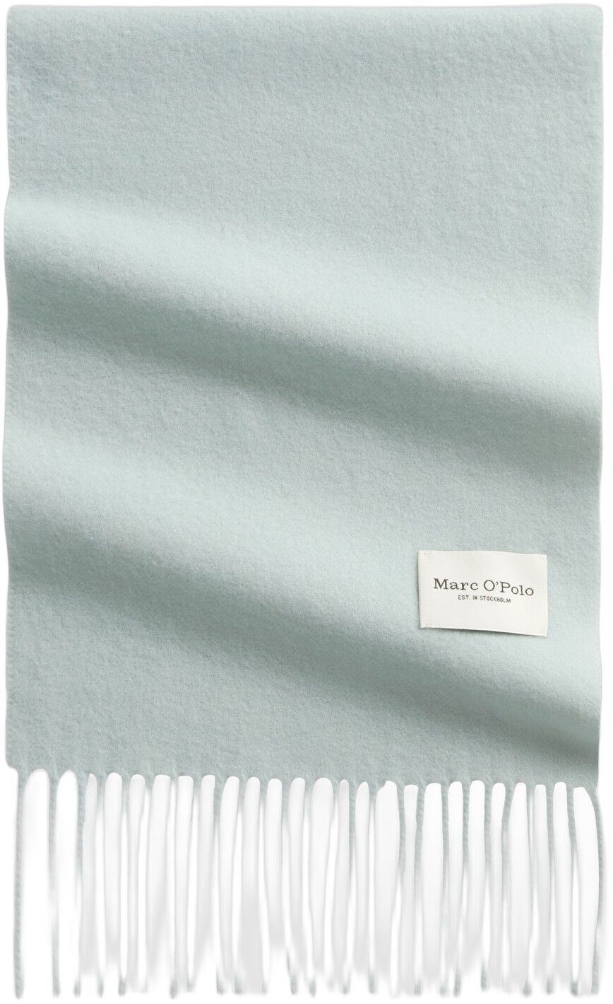 Scarf, woven wool, skinny extra-lon