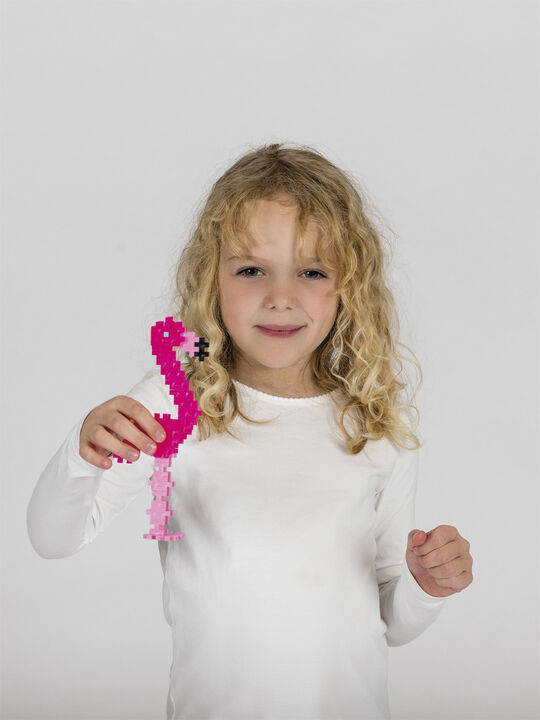 Plus plus flamingo, tube