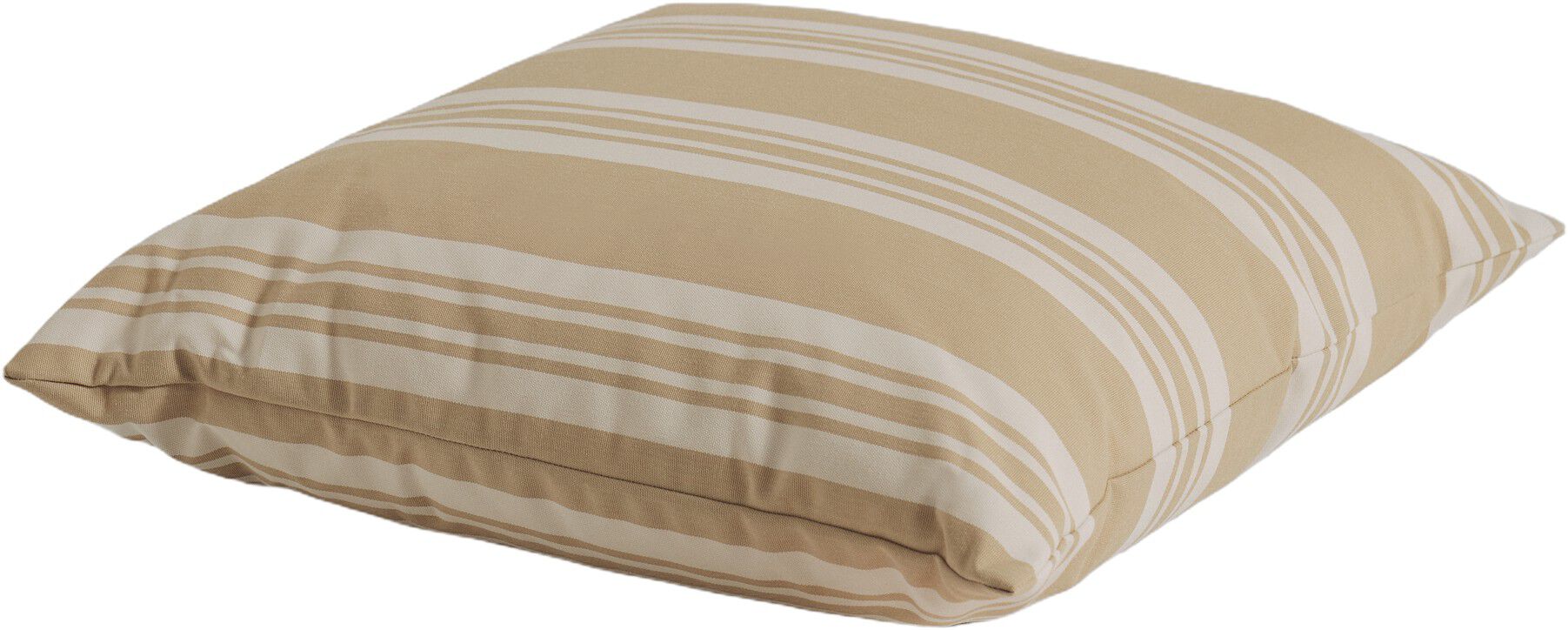 Fossflakes utomhuskudde 50x50 cm. Beige randig