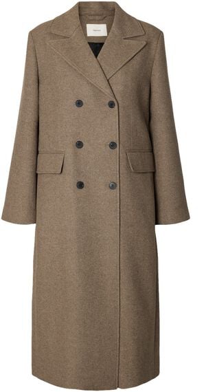 SLWHERITAGE WOOL BLEND COAT #S