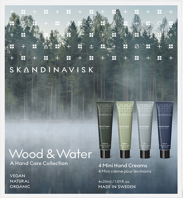 Wood & Water Mini Handcream Giftset (30mlx 4