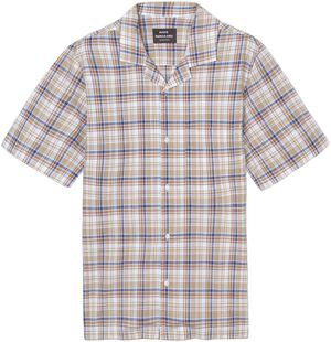 Loose Cotton Check Kenji Shirt SS