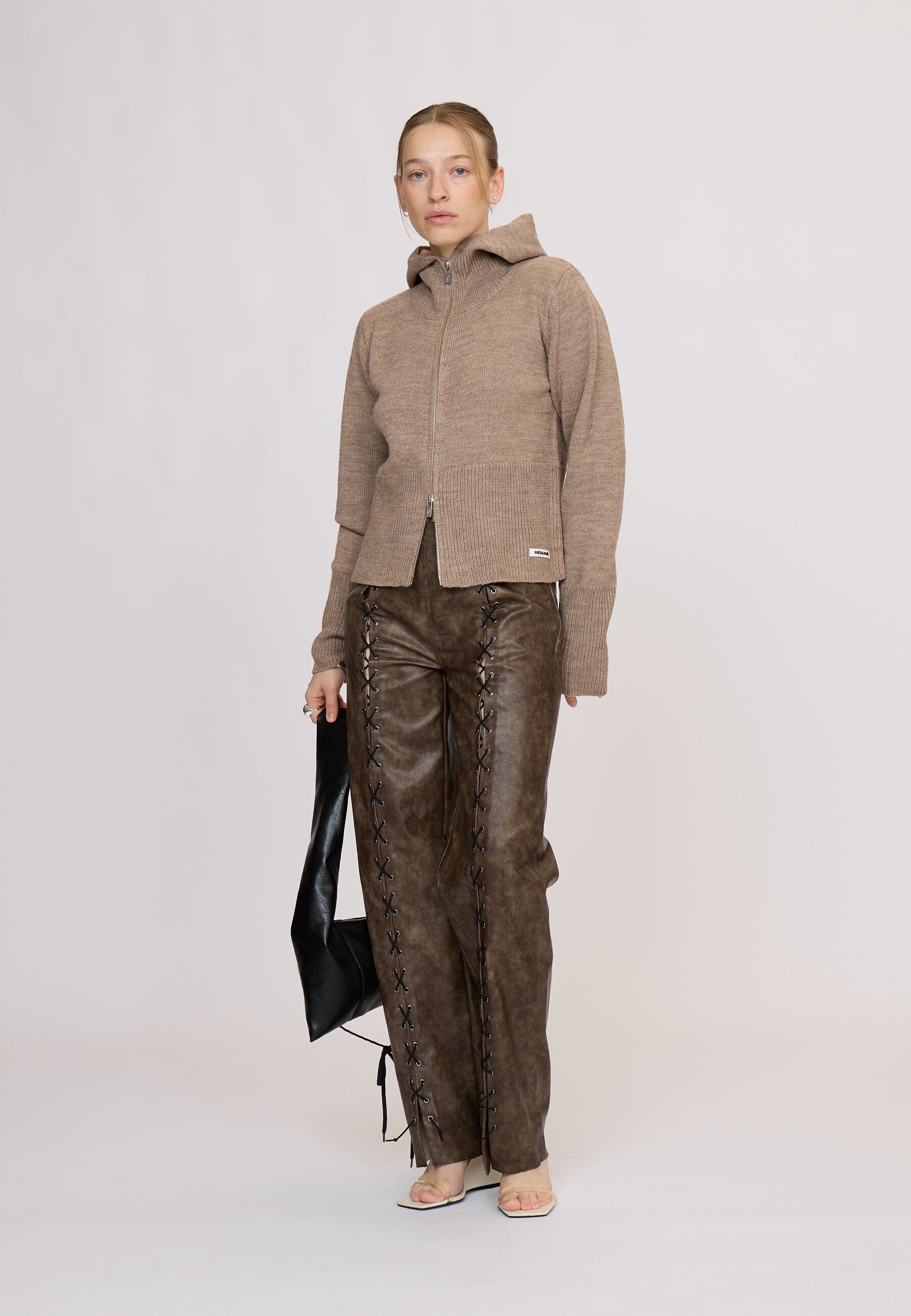 OriRS Knit Zip Blouse