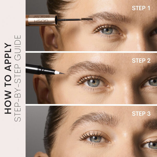 GOSH Brow Tint Semi-Permanent 002 Dark Brown