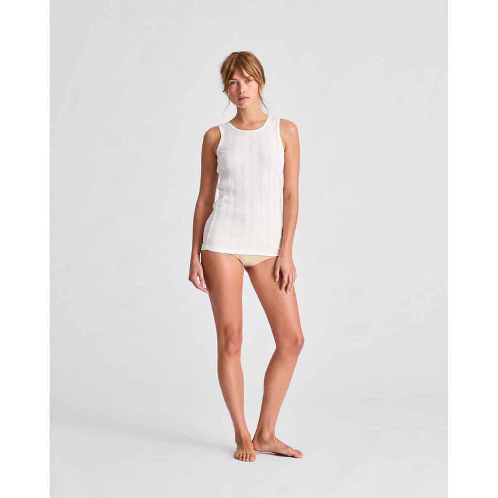 Alberte S�less Cotton Top Drop Needle GOTS