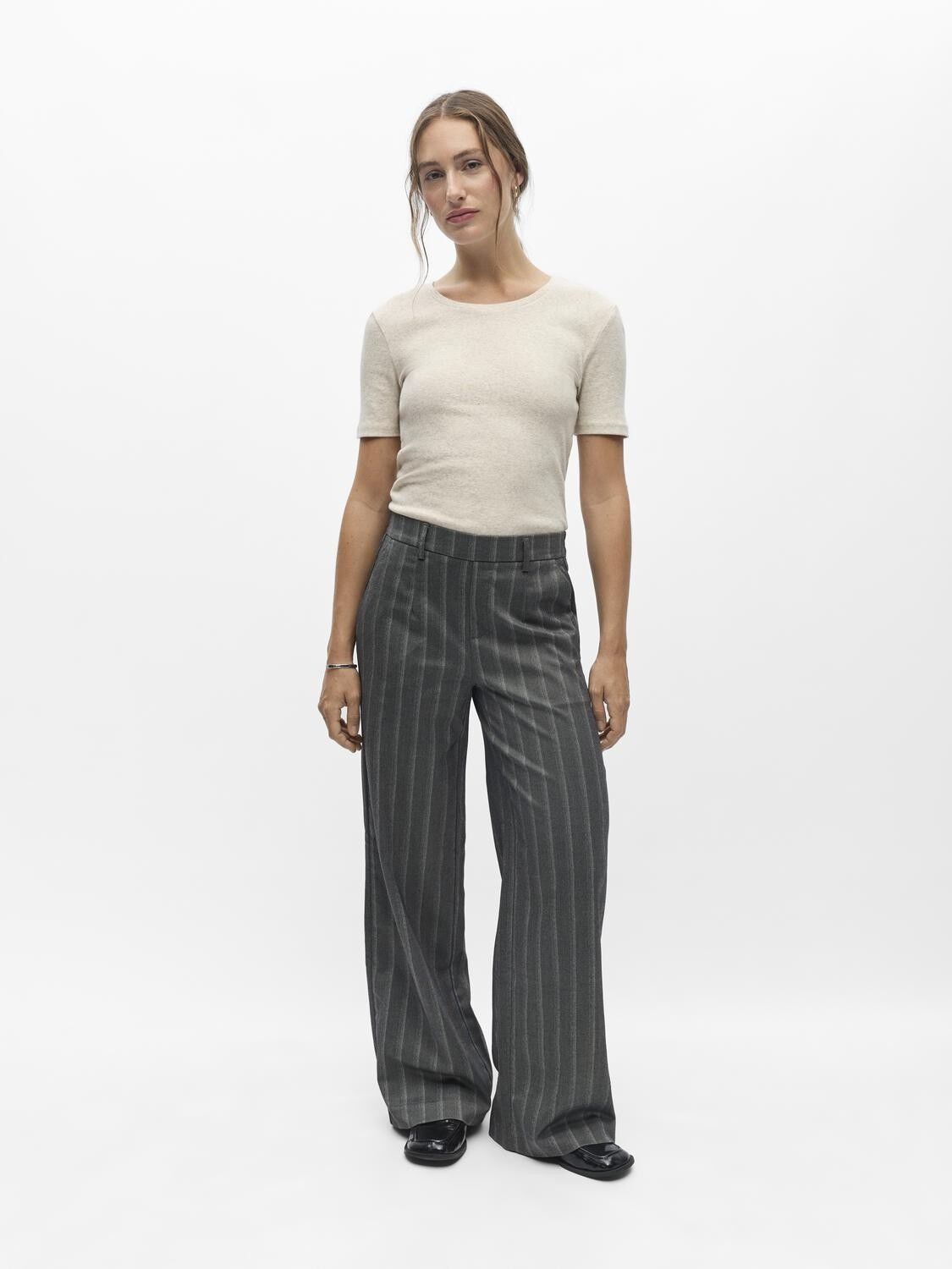 Objlisa Wide Pant Aop Noos