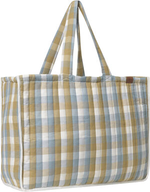 Weekend Storage Bag - Cottage Blue Checks