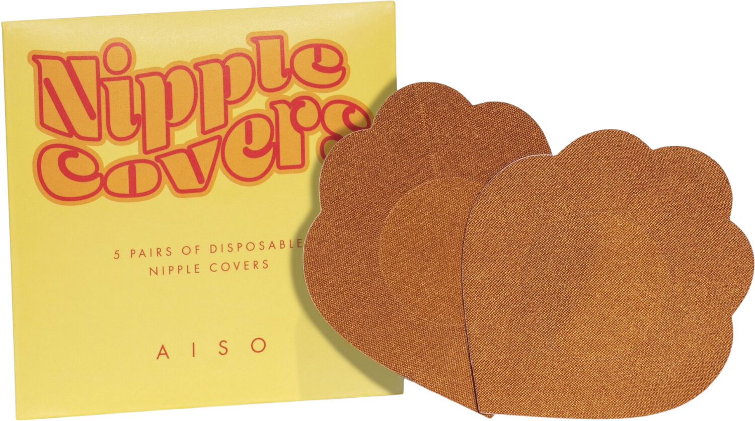 AISO Nipple Covers Yellow Nilla