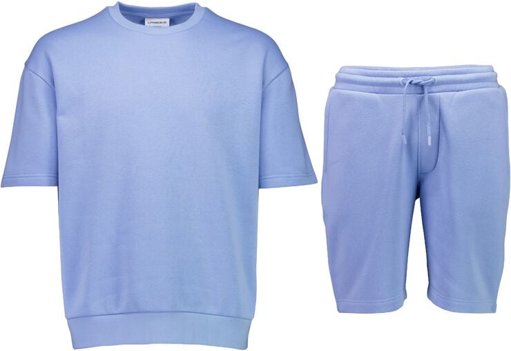 Oversized S/Ssweatshirt+shorts