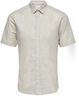 ONSCAIDEN LIFE SS SOLID LINEN SHIRT