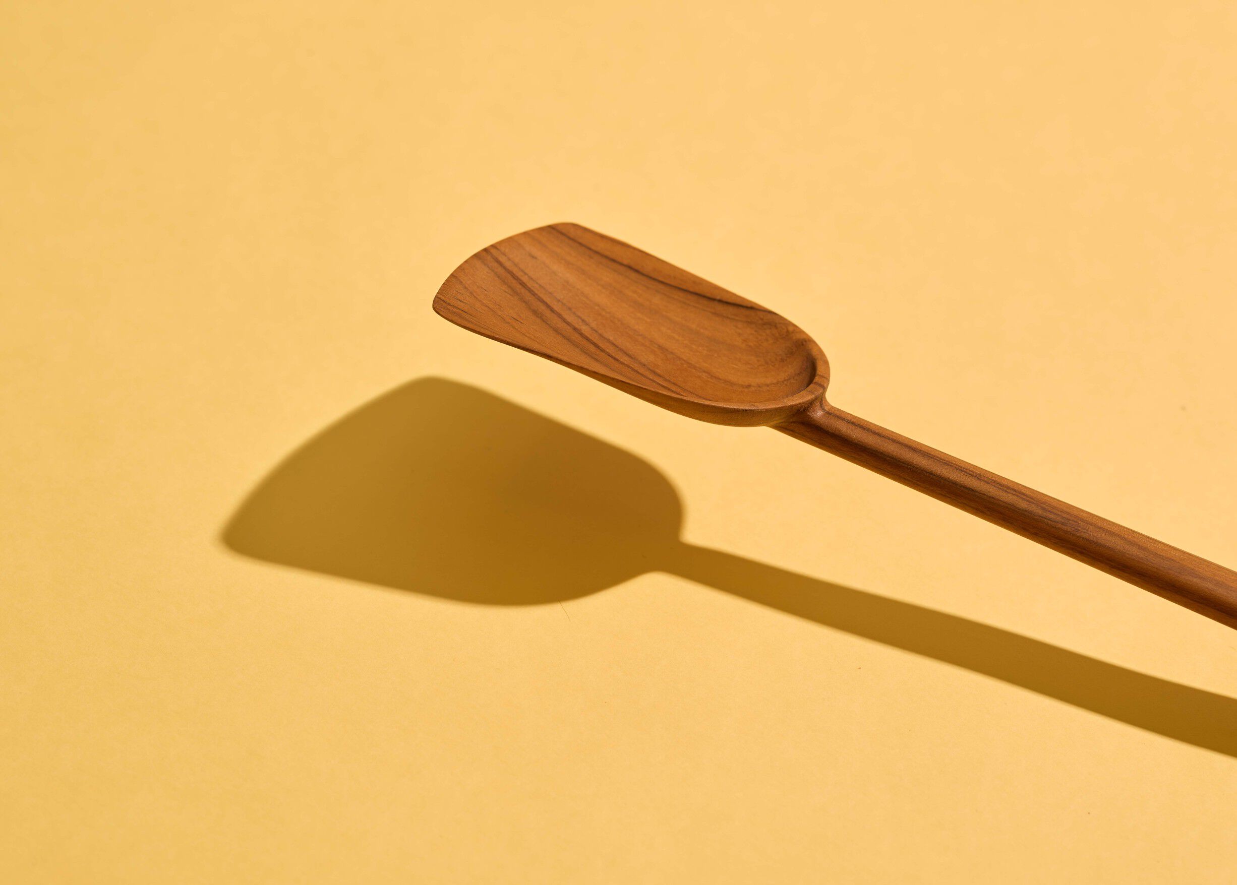 Wokspatel, teak