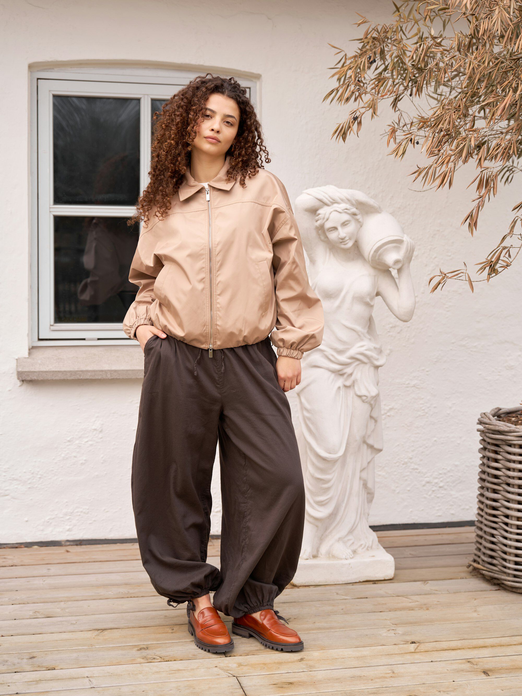 Elyse S Voile Balloon Pants