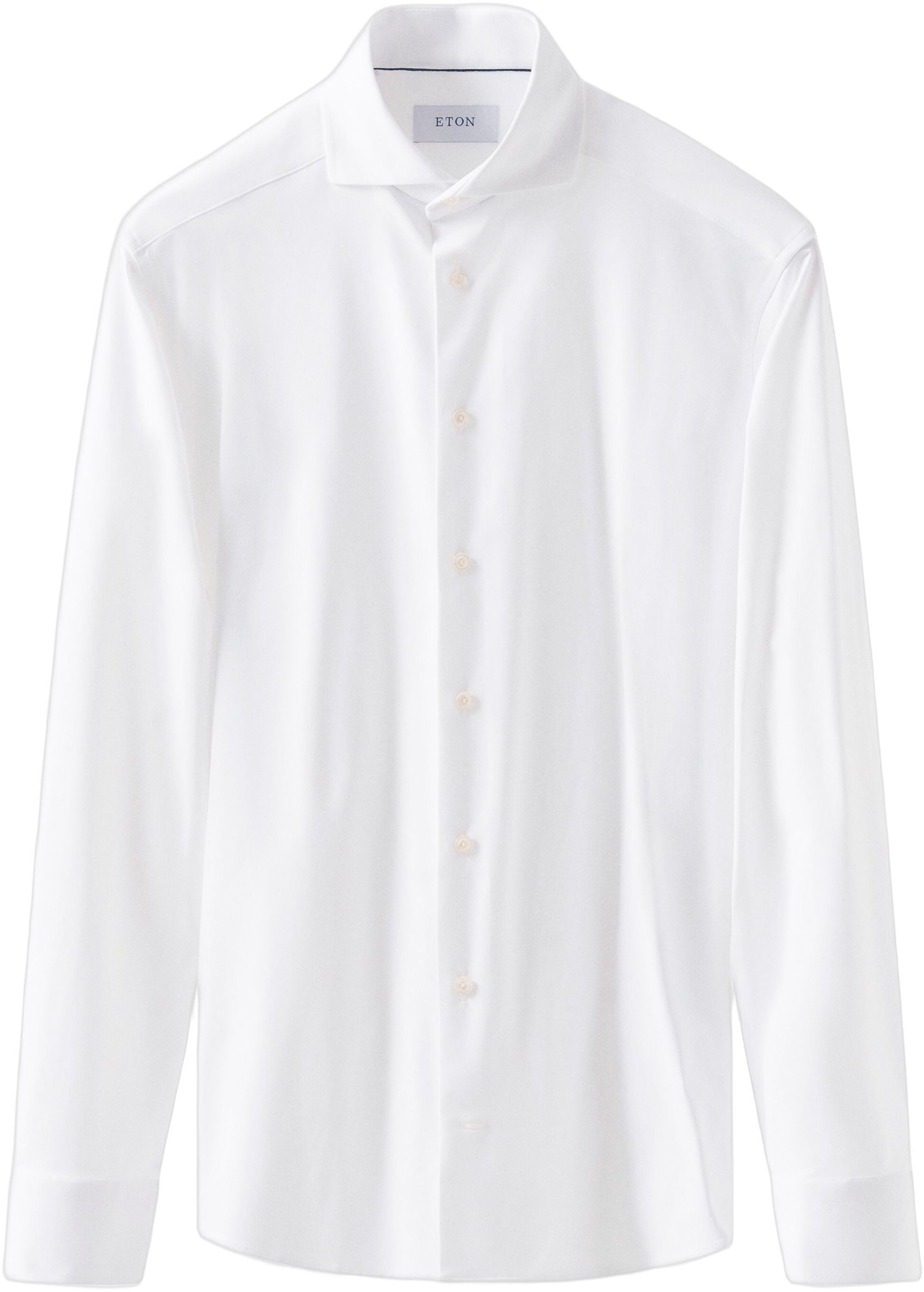 White Four-Way Stretch Shirt - Slim Fit