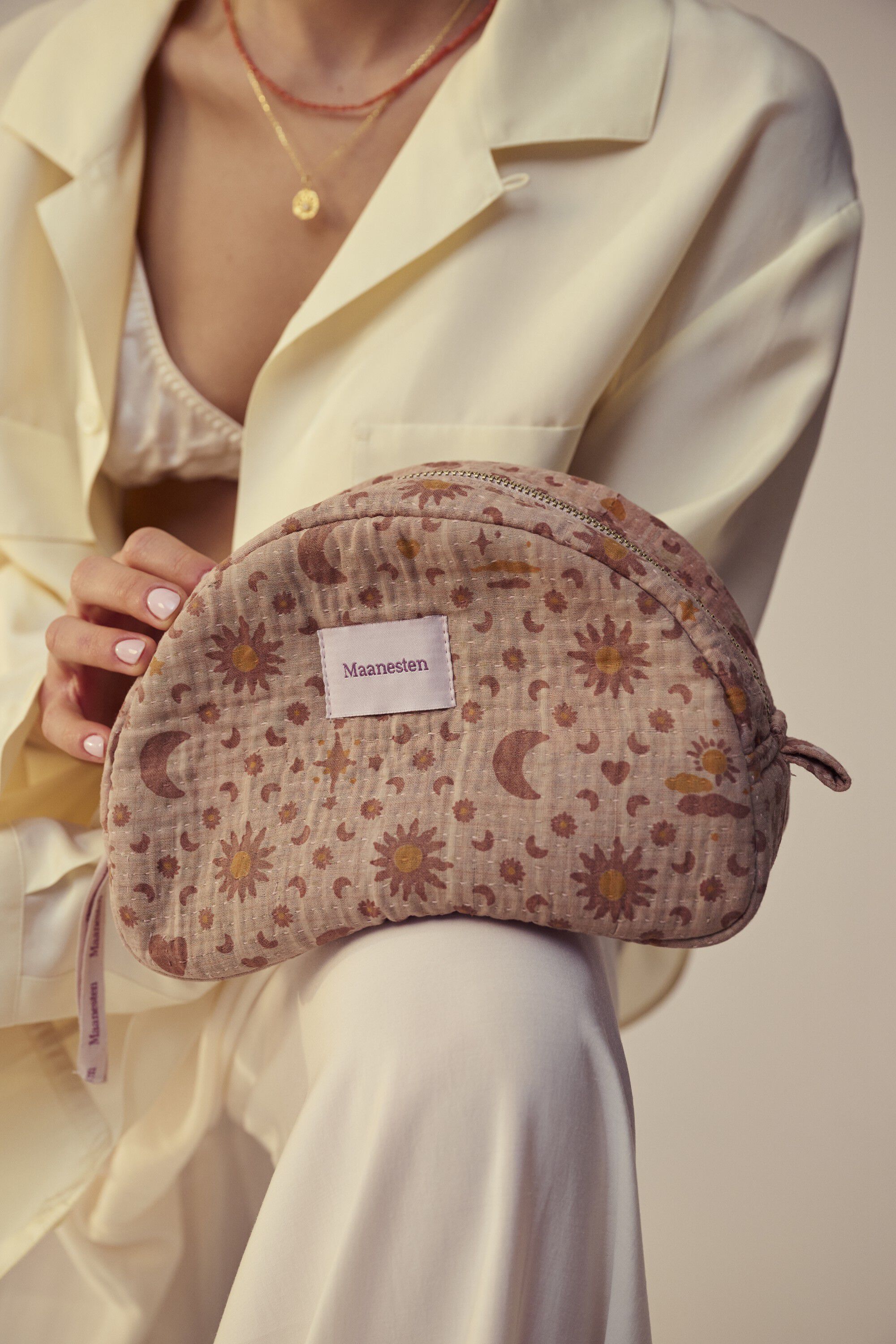 Makeup Bag MediumRose Moon & Sun