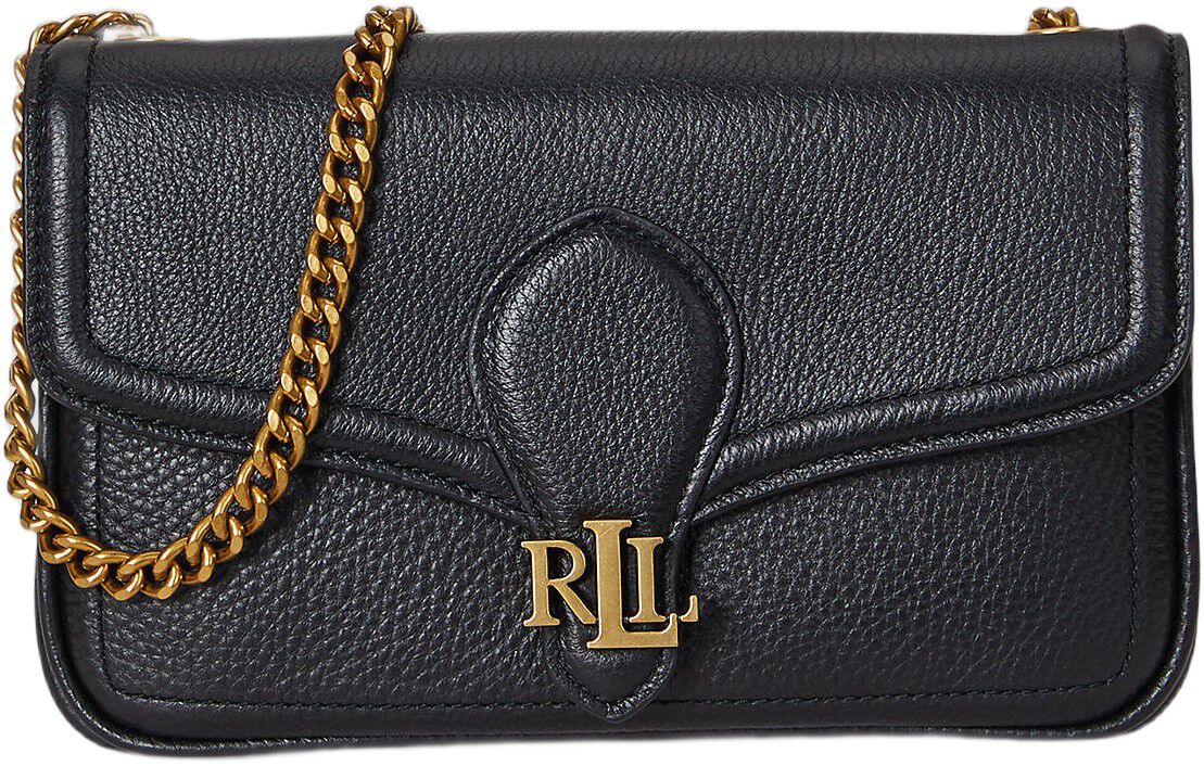 Pebbled Leather Bradley Crossbody Wallet