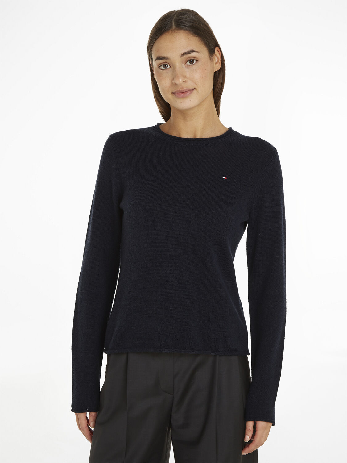 SOFT WOOL C-NK SWEATER