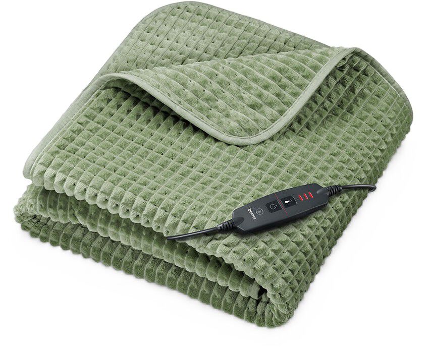 Beurer HD 72 Waffle Sage Green V&auml;rmefilt