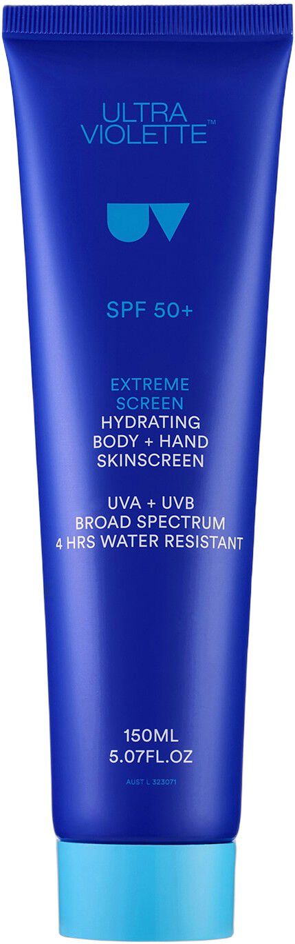 Extreme Screen - &Aring;terfuktande solkr&auml;m f&ouml;r h&auml;nder och kropp SPF 50+