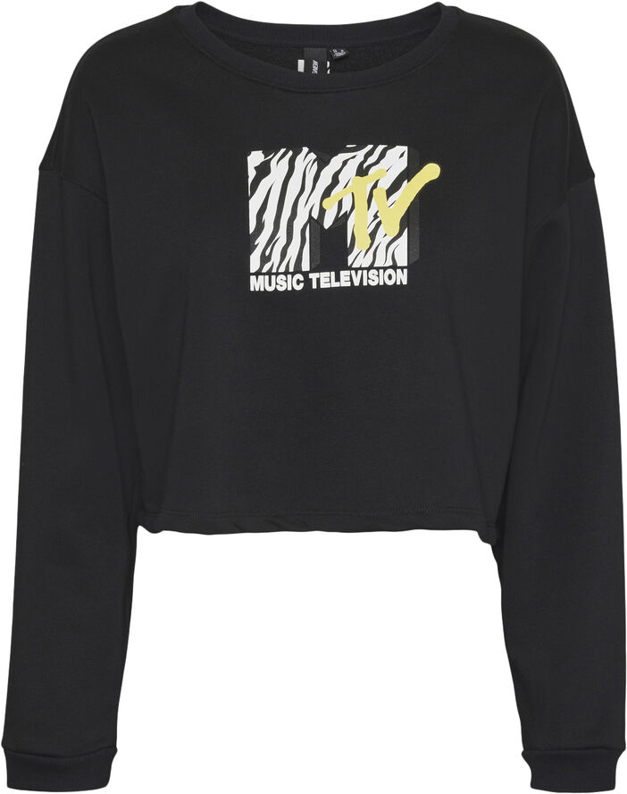 SNSUSAN LS CROP SWEATSHIRT - MTV -