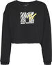 SNSUSAN LS CROP SWEATSHIRT - MTV -