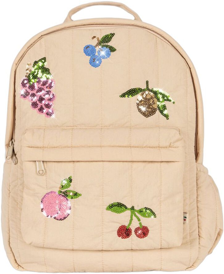 JUNO QUILTED SEQUIN BACKPACK MIDI