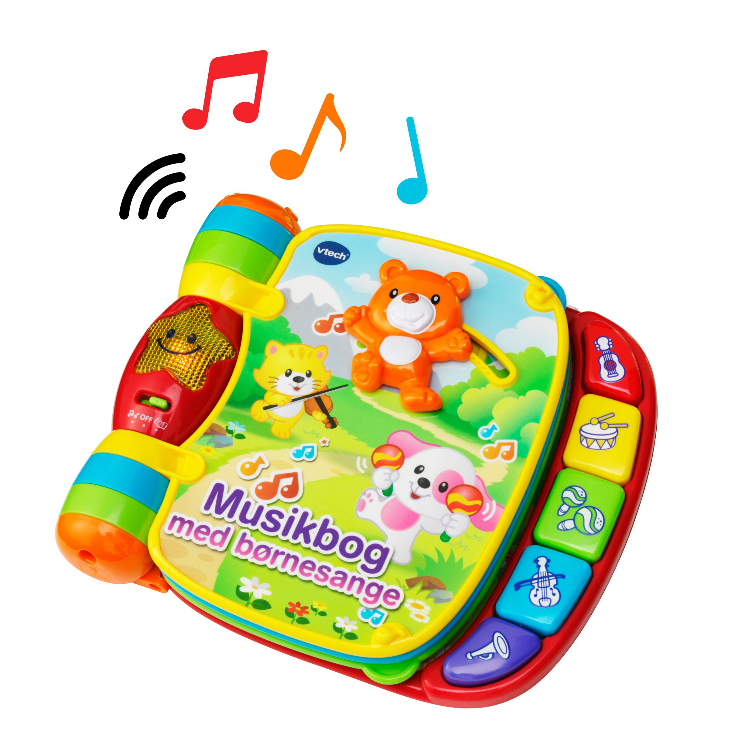 Vtech Musikbog m sange