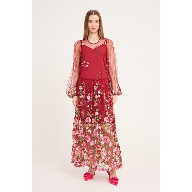 Fuschia dress