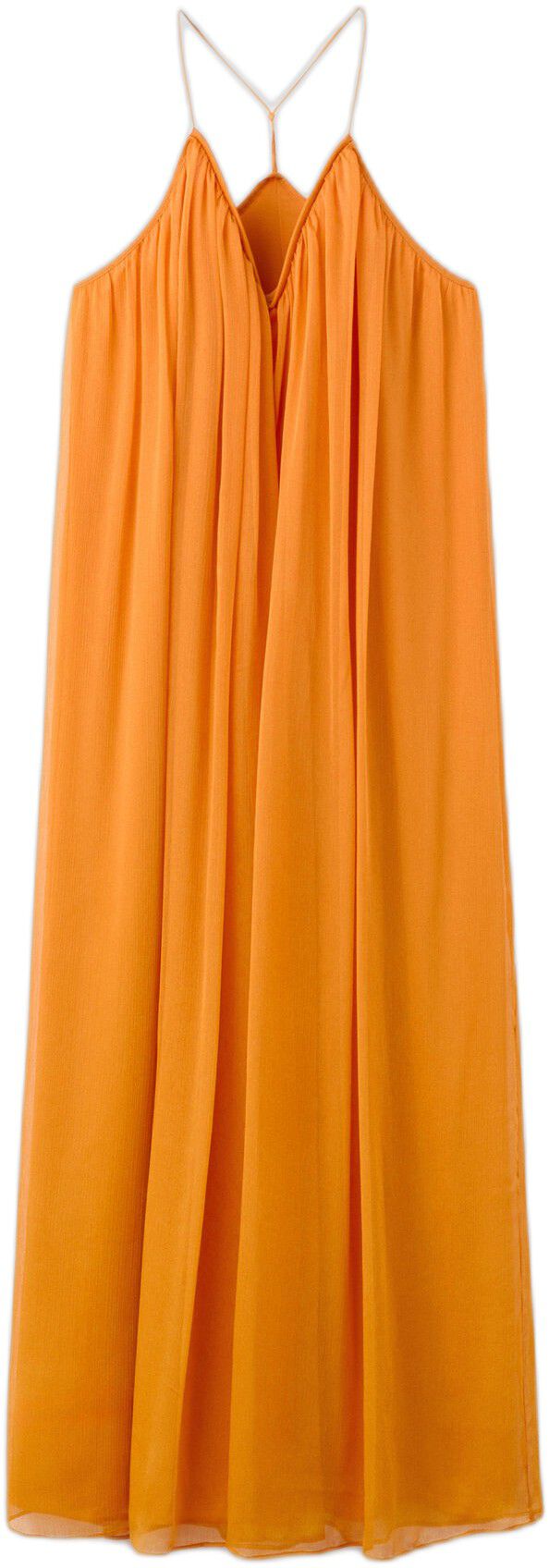 Chiffon V-neck dress
