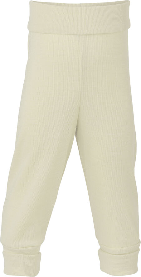 Baby-pants, long, with waistband, GOTS - natural - 62/68